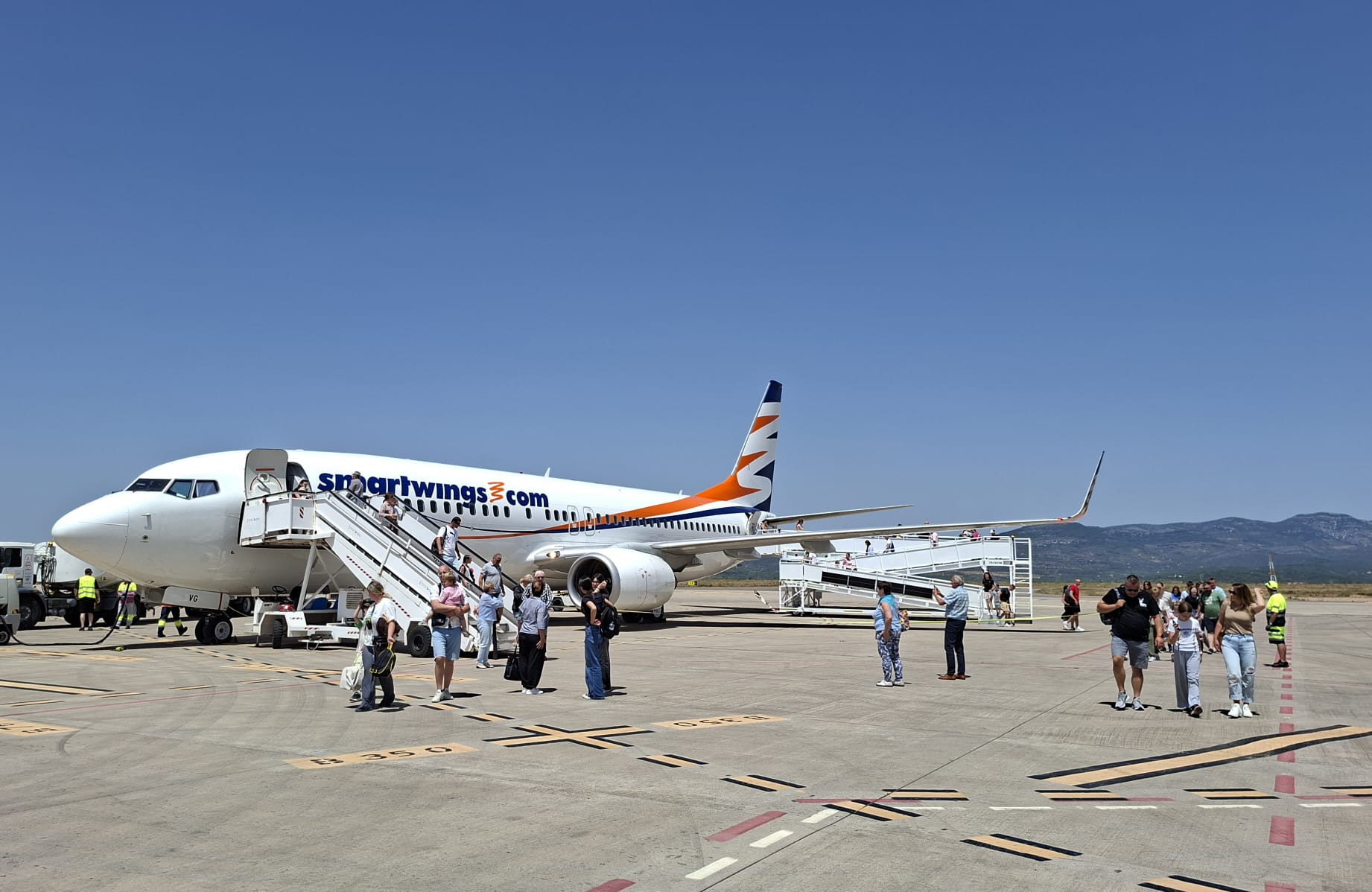 L'aeroport de Castelló acull una operativa xàrter per a canalitzar l'arribada de fins a 2.700 turistes eslovacs