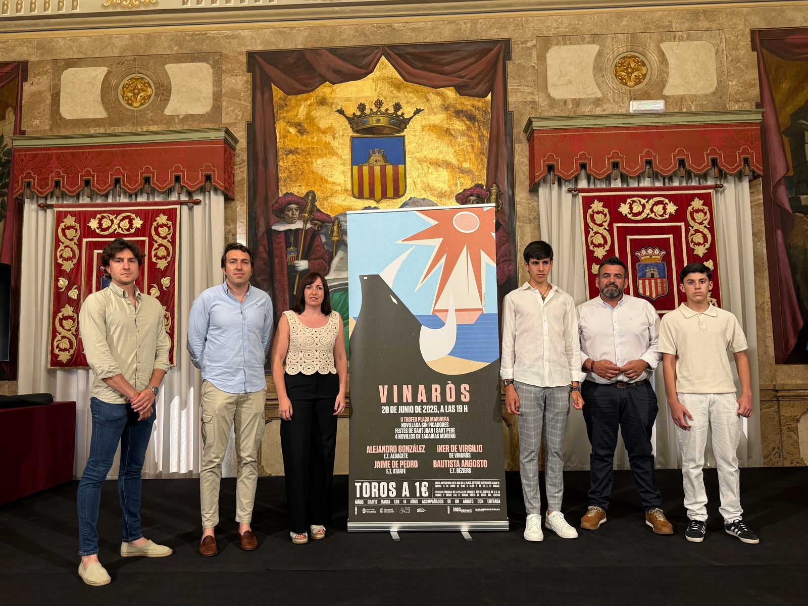 Vinaròs acollirà la primera de les novillades de la Diputació de Castelló