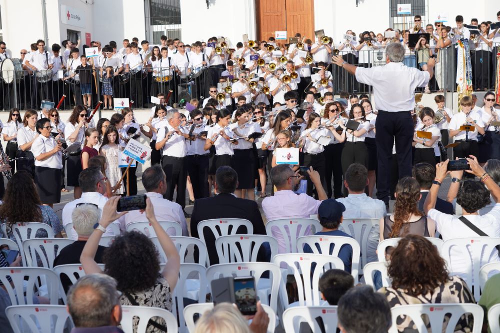 La música de banda sona a la Plana Alta amb la celebració de la XXXI trobada comarcal