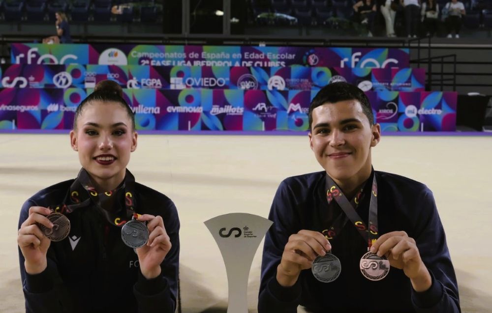 Leo Faus i Elena Antoñanzas brillen en el CESA i pugen al podi amb la selecció valenciana