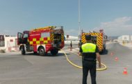 PortCastelló col·labora en el dispositiu d'extinció del foc de la Serra d'Espadà