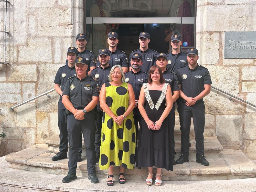 La Policia Local de Vinaròs incorpora 9 agents com a funcionaris de carrera