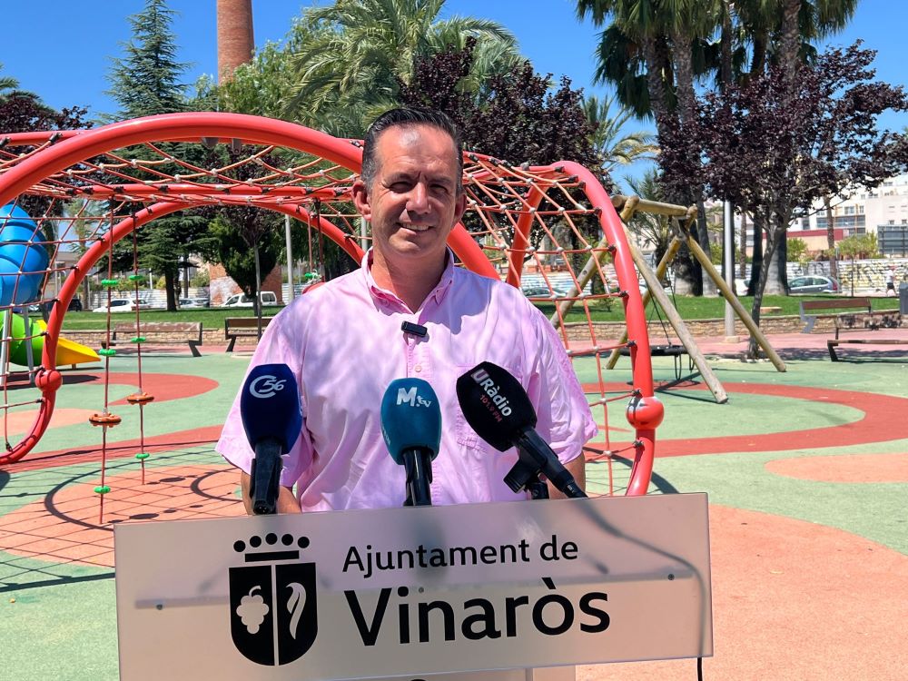La Regidoria d'Obres i Serveis de Vinaròs millorarà tots els parcs infantils de la ciutat