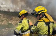 S'estabilitza l'incendi forestal de Segorbe que afecta a 630 hectàrees i un perímetre de 18 quilòmetres