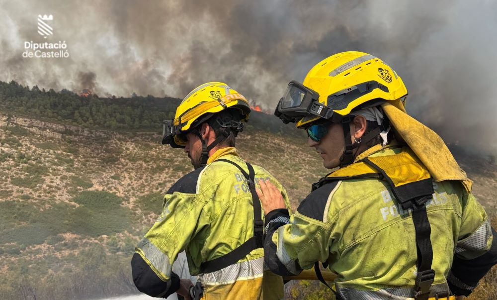 S'estabilitza l'incendi forestal de Segorbe que afecta a 630 hectàrees i un perímetre de 18 quilòmetres