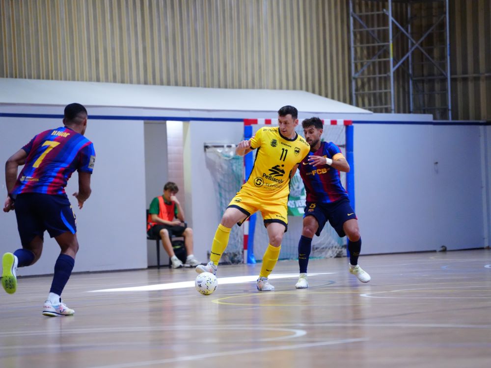 Servigroup Peníscola cau davant el Barça en el seu tercer amistós de pretemporada (4-1)