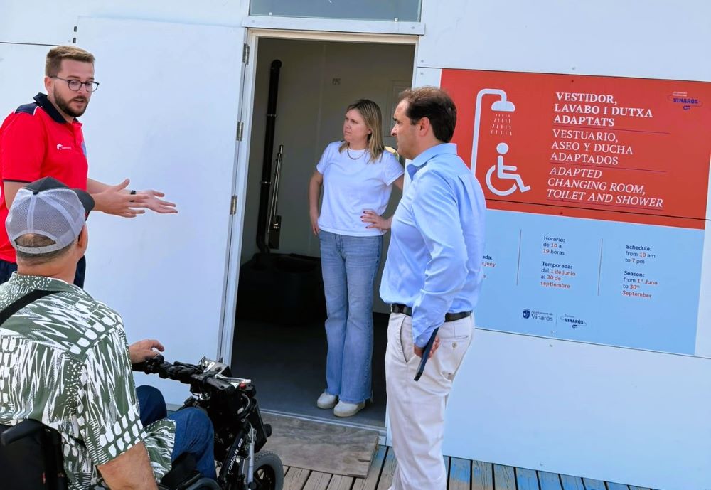 Vinaròs obté una subvenció de 30.000 euros per a seguir millorant l'accessibilitat de les seues platges