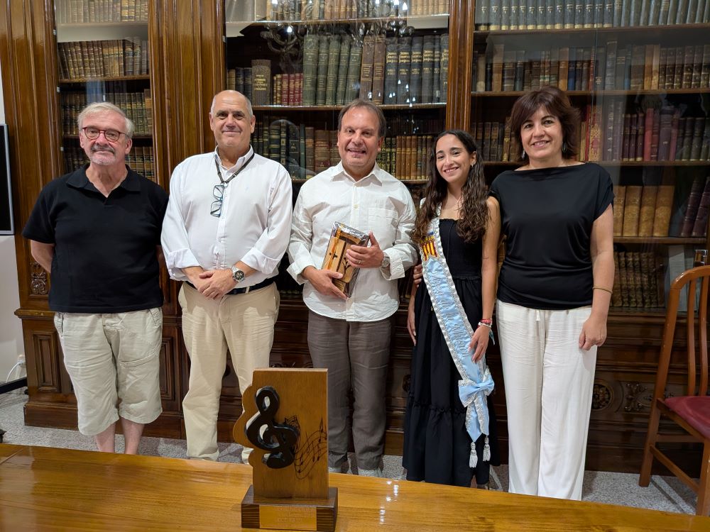 Benicarló reconeix el director de la Serenata, José Rafael Pascual-Vilaplana