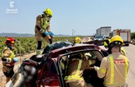 Accident de trànsit en la CV-11 a Sant Rafael del Riu amb un ferit i dos morts