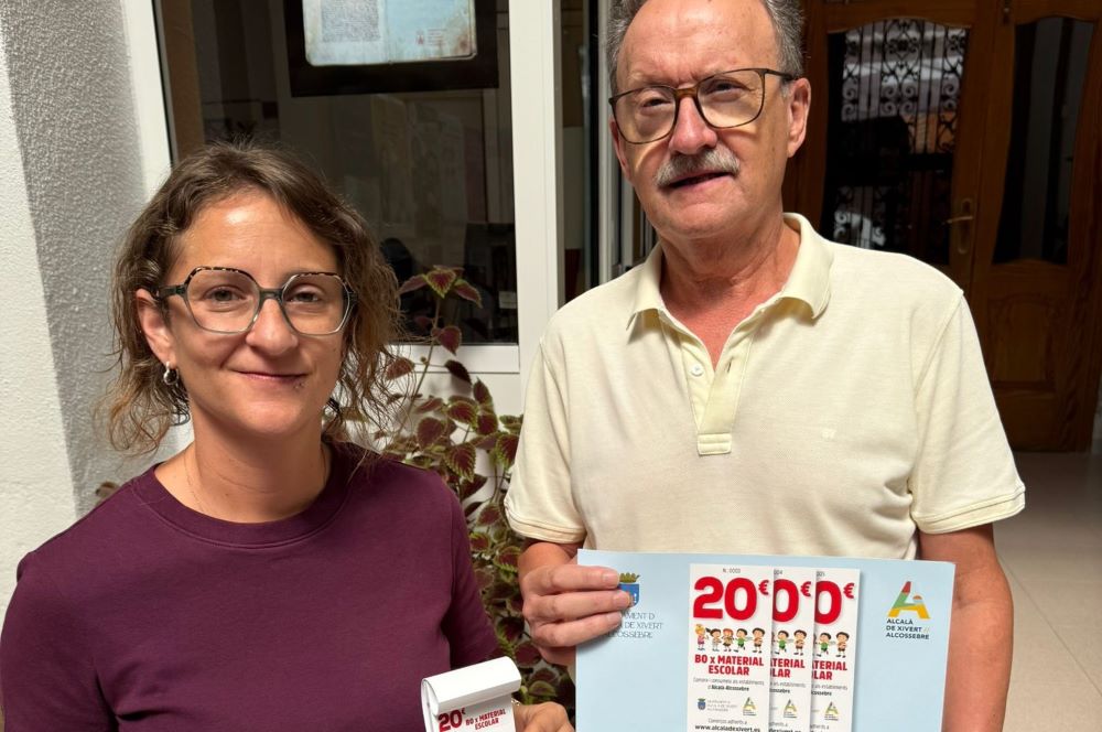 Alcalà-Alcossebre augmenta la quantia dels bons de material escolar que es reparteixen a les famílies
