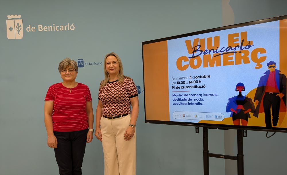 Benicarló Viu el Comerç torna el 4 d’octubre amb 14 comerços i una gran desfilada de moda