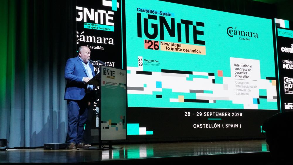 La Diputació reivindica el lideratge de la província en el futur de la indústria ceràmica a l'Ignite Congress