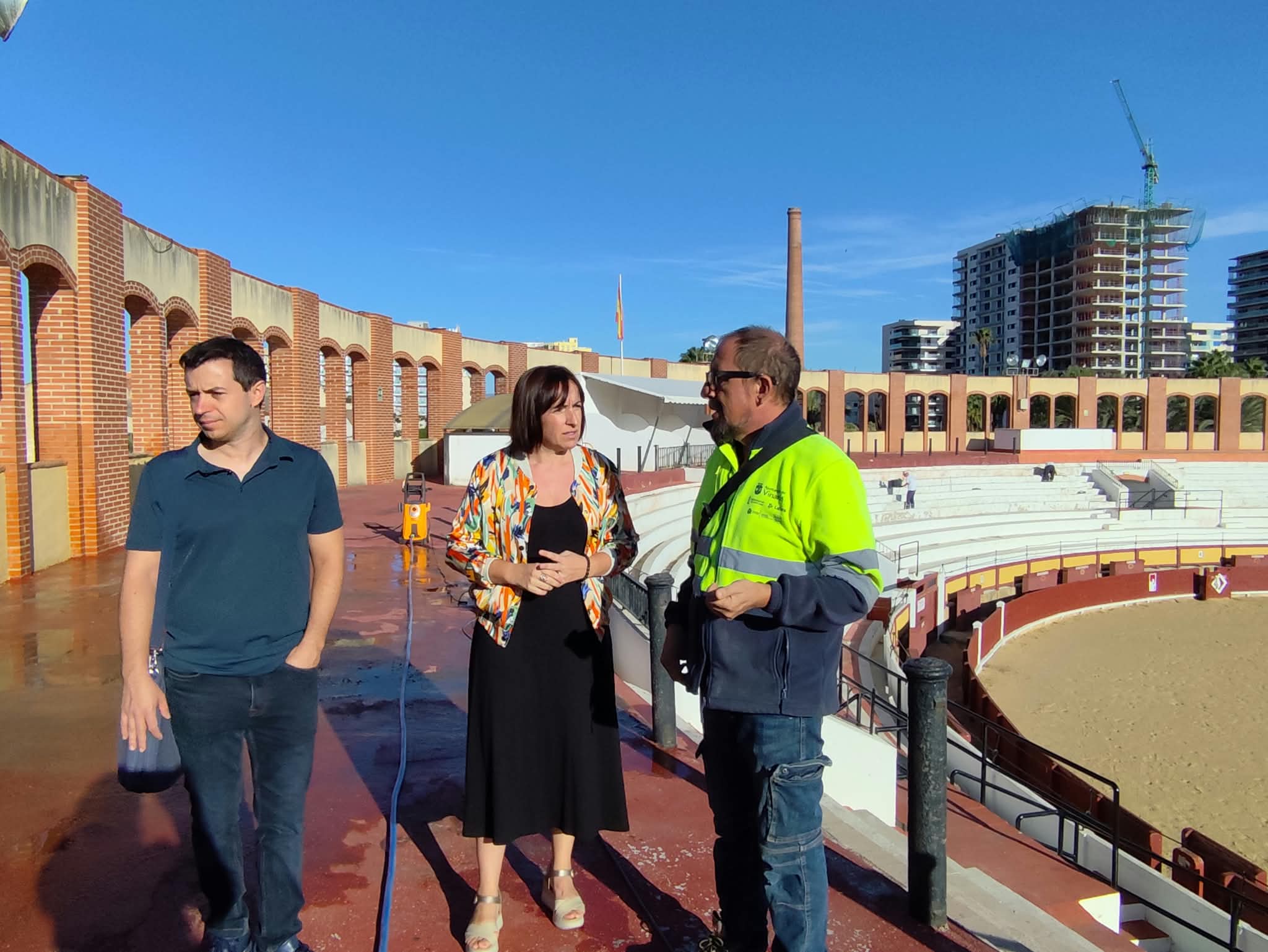 L'Ajuntament de Vinaròs destina el taller d'ocupació d'obra i pintura a la rehabilitació de la Plaça de Bous