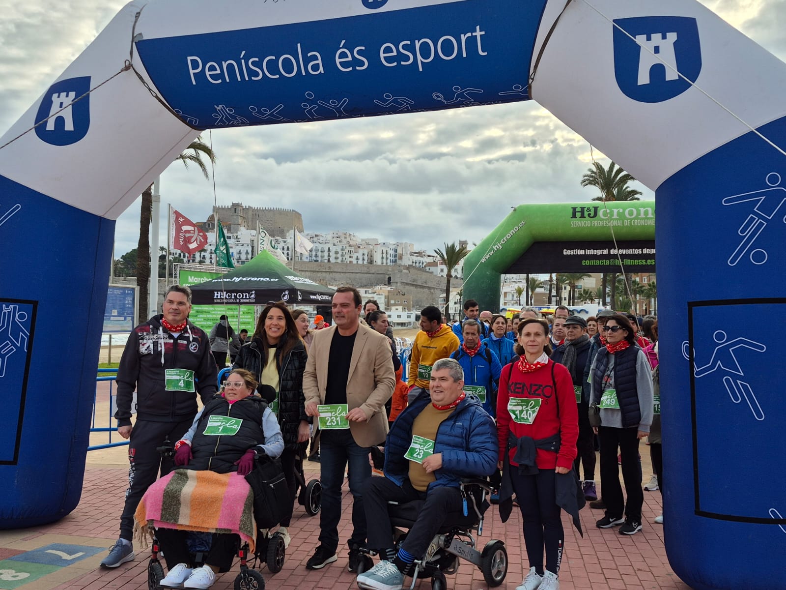 Peníscola acollirà la tercera edició de la seua Marxa Solidària per l’ELA