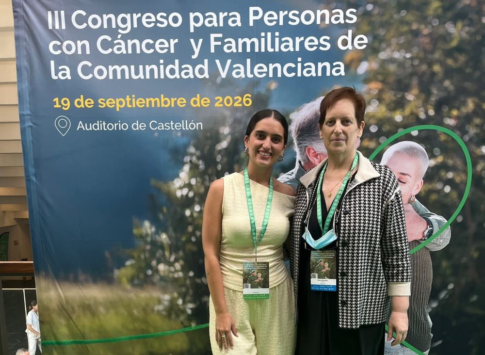 La magdalenera Nieves González participa en el III Congrés per a persones amb càncer i familiars