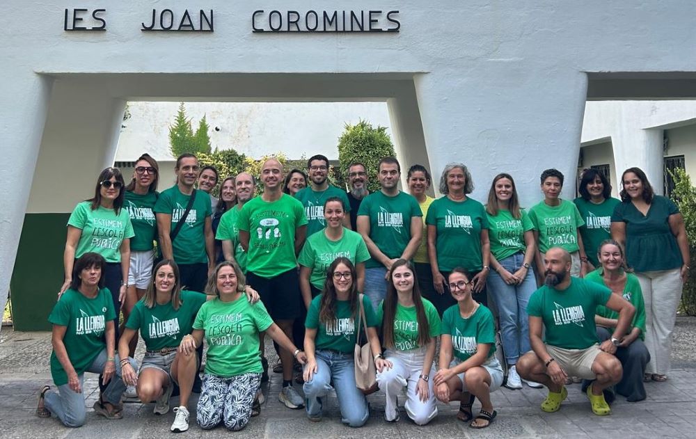 L'IES Joan Coromines de Benicarló torna a mobilitzar-se amb l'inici del nou curs