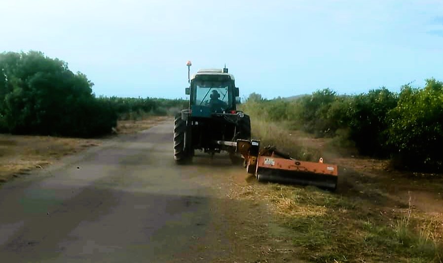 L'Ajuntament de Vinaròs reprén el desbrossament dels camins rurals