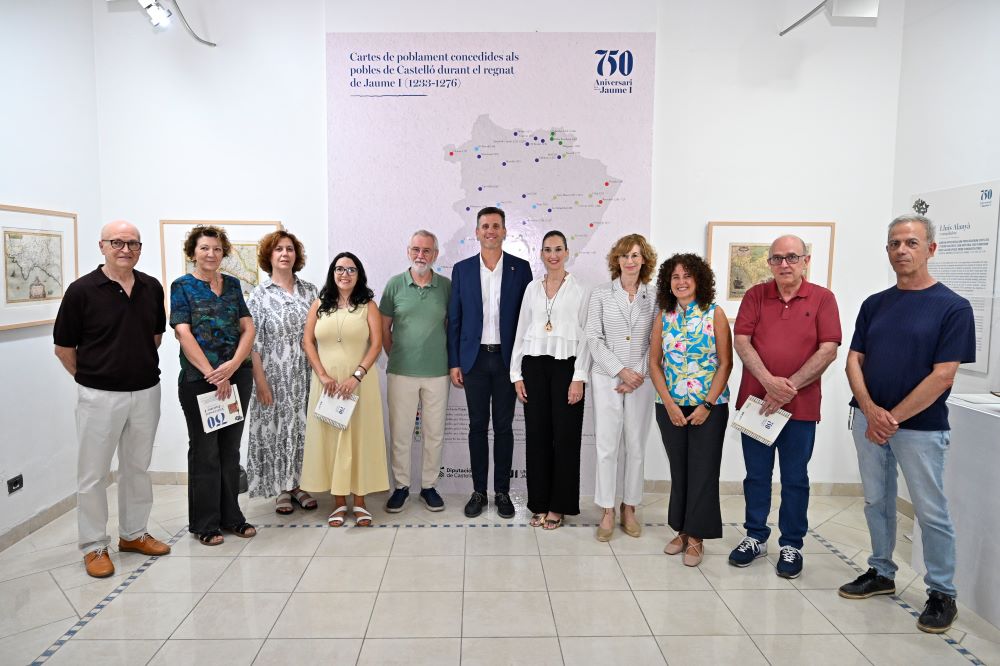 La Diputació obri l'exposició «El rei que va crear un regne. Cartografia històrica del Regne de València»