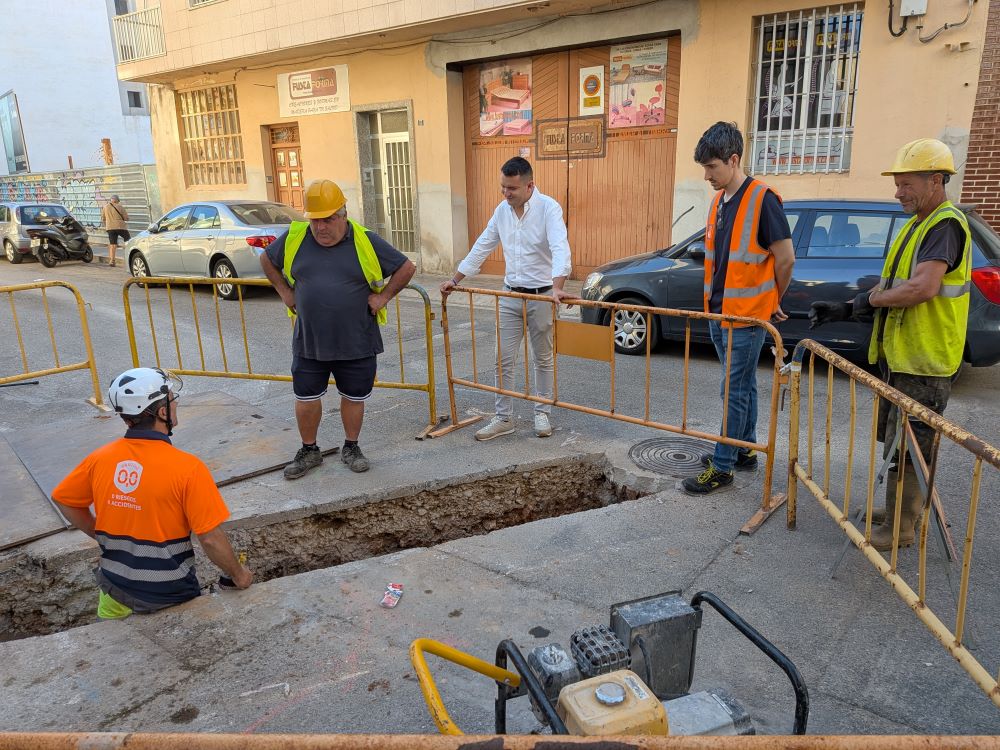 L'Ajuntament de Benicarló renova el clavegueram del carrer Santa Teresa amb una inversió de 50.000 euros