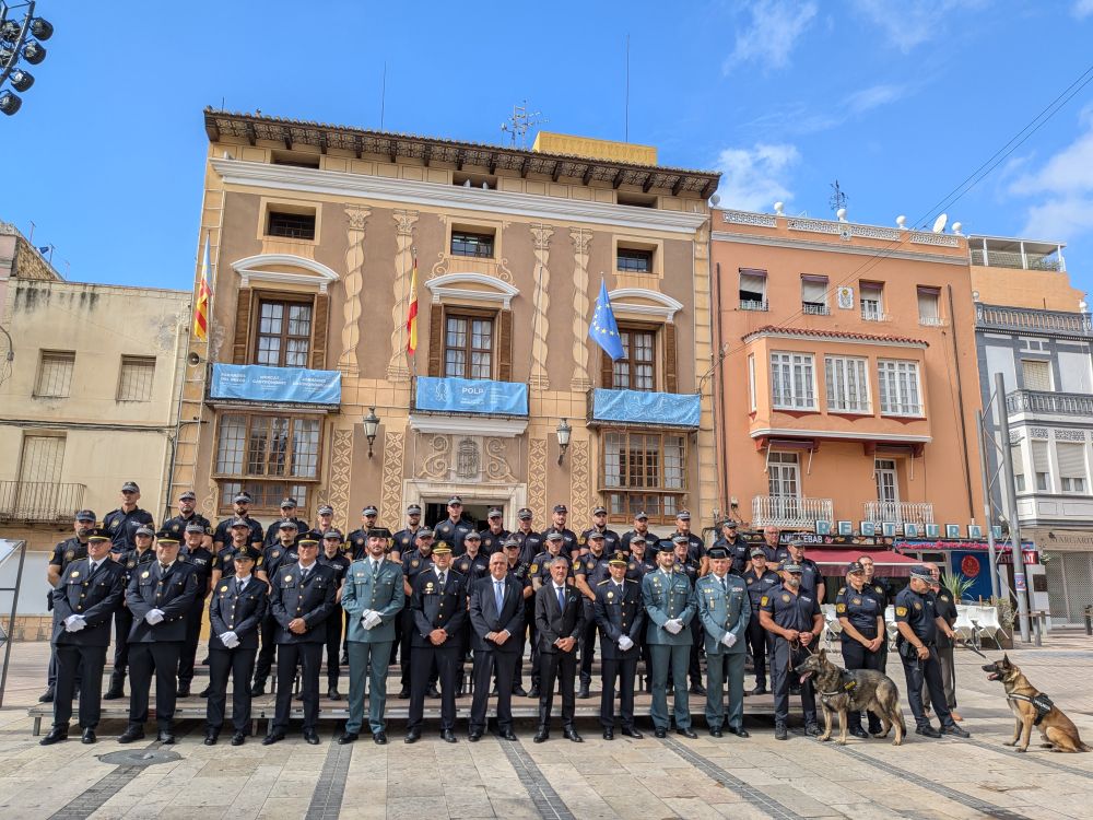 La Policia de Benicarló celebra Sant Miquel i commemora 150 anys de servei a la ciutat