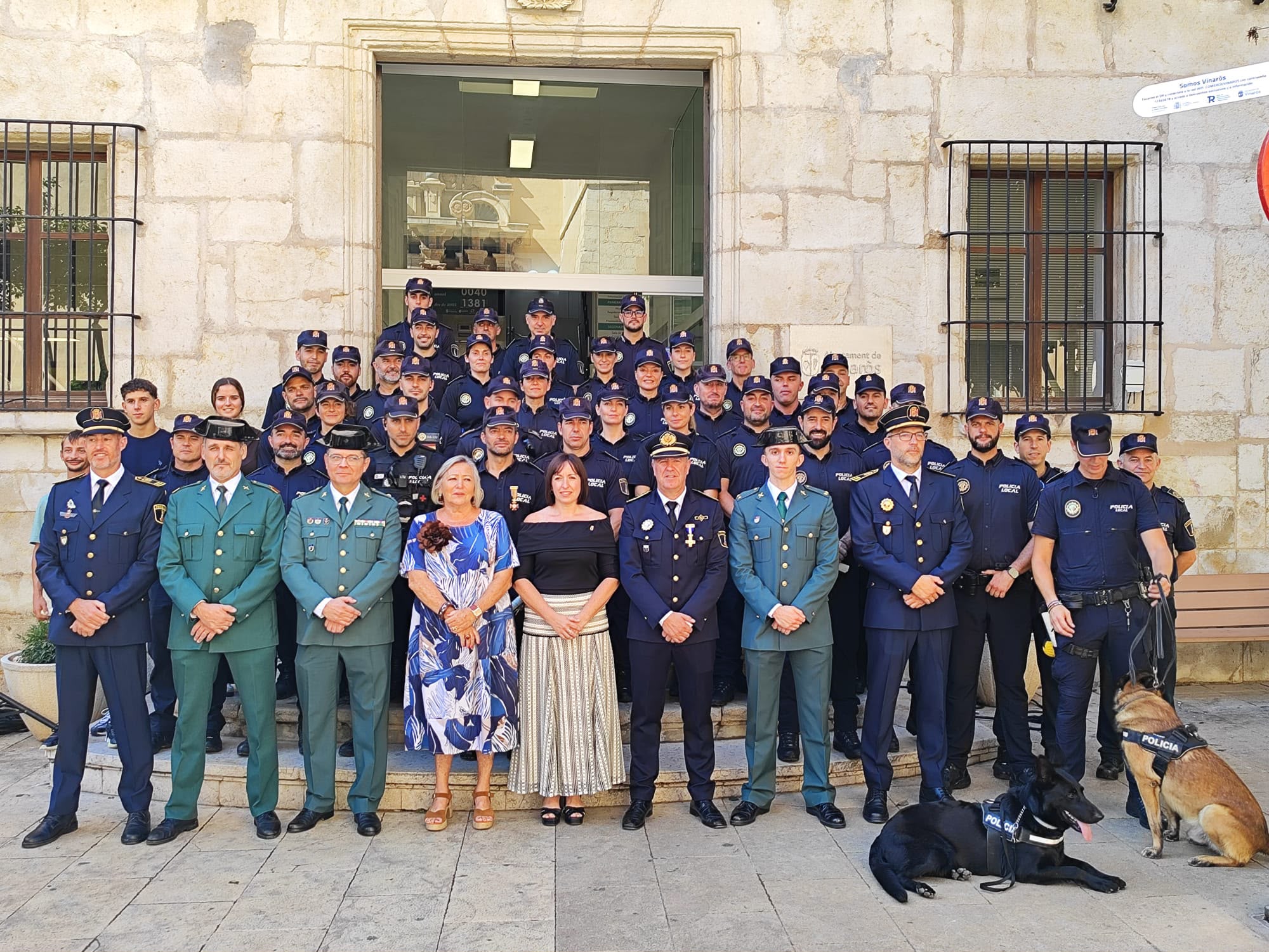 L'Ajuntament de Vinaròs celebra el dia de Sant Miquel, patró de la Policia Local