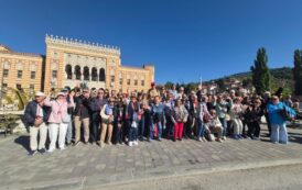 Els participants del viatge de la Fundació Caixa Vinaròs visiten Sarajevo