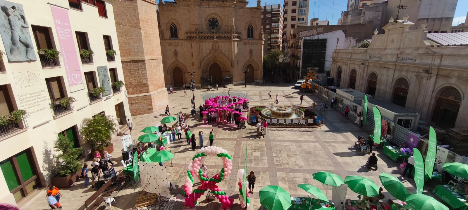Castelló celebra el Dia Mundial Contra el Càncer de Mama amb la cura i l'escolta de la pacient en primer pla
