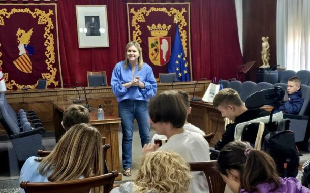 Vinaròs rep l’alumnat del Col·legi Baix Maestrat i els seus companys d’Eslovènia en un intercanvi Erasmus+