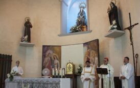 Les Clarisses de la Divina Providència de Vinaròs festegen al fundador Sant Francesc d'Assís