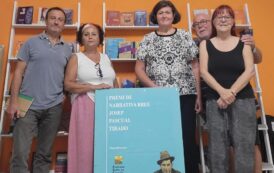 L’obra «Les pedres i les ombres», guanyadora del XXVII premi de narrativa Josep Pascual Tirado