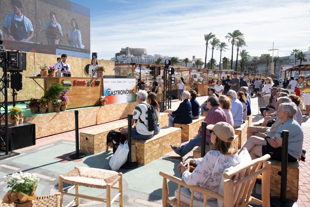 La Diputació tanca amb una gran afluència de públic el V Festival «Castelló Ruta de Sabor» celebrat a Peníscola