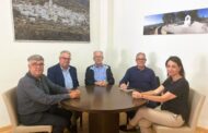 L'alcalde de Rossell es reunix amb els representants de l'Associació Baix Maestrat Impulsa