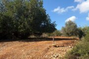 La maquinària del Consorci de Bombers arregla camins afectats per l'últim temporal a Santa Magdalena
