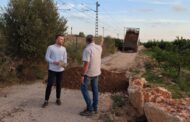 L’Ajuntament de Vinaròs intensifica la reparació dels camins rurals afectats per les pluges d’octubre