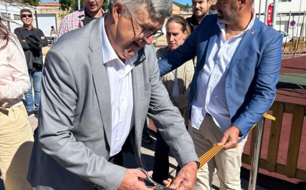 Inauguració del nou parc «La Planeta» de Rossell