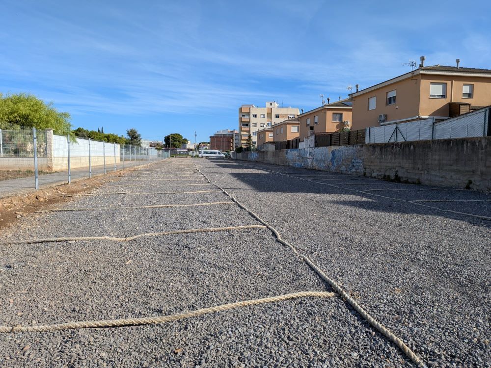 S’habilita un nou pàrquing gratuït a l’avinguda del Maestrat de Benicarló per a més de 100 vehicles