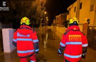 El Consorci Provincial de Bombers ha realitzat fins al moment 8 serveis per pluges en tota la província